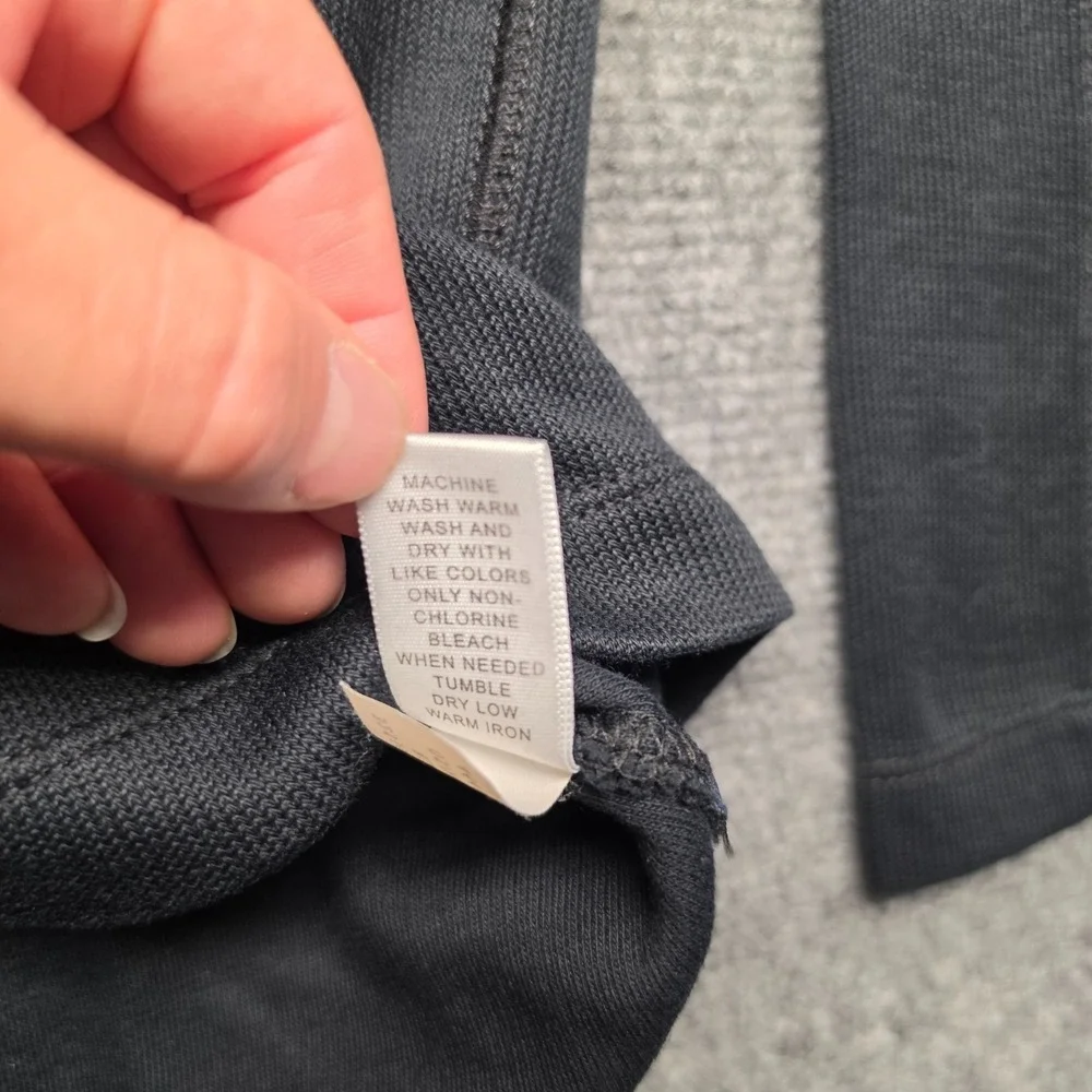 Banana Republic Mens Large Heavyweight Waffle Knit Thermal Long Sleeve Henley